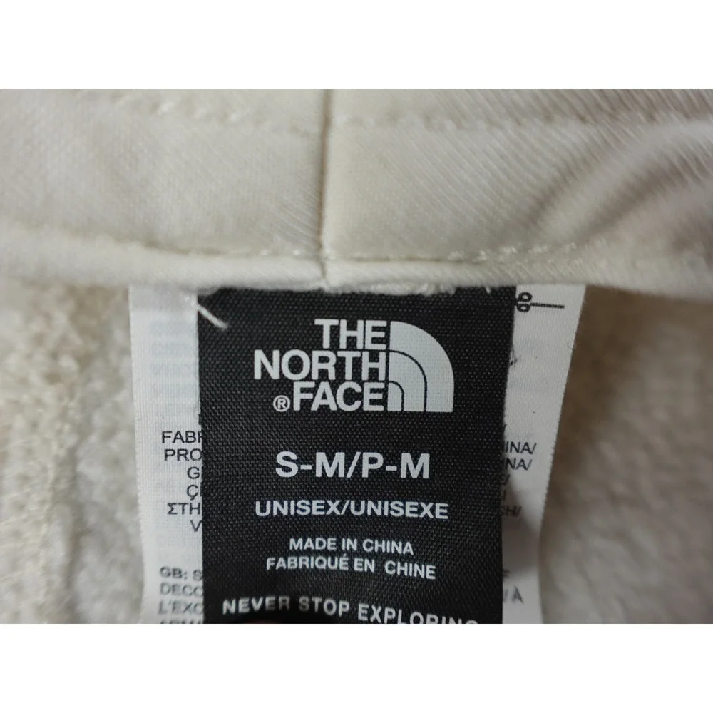 The North Face Sherpa Fleece Bucket Hat Unisex S/M Cream Cozy Gorpcore